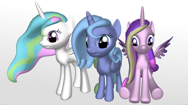 Ponylumen.net 3D pony creator game
